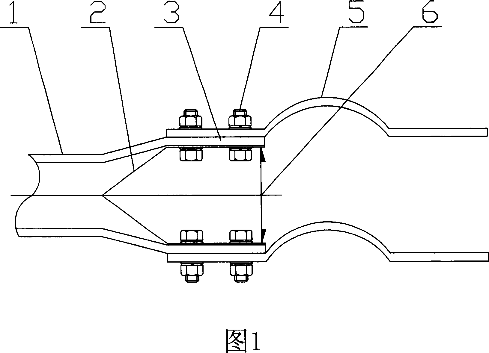 Heat dispersion connector