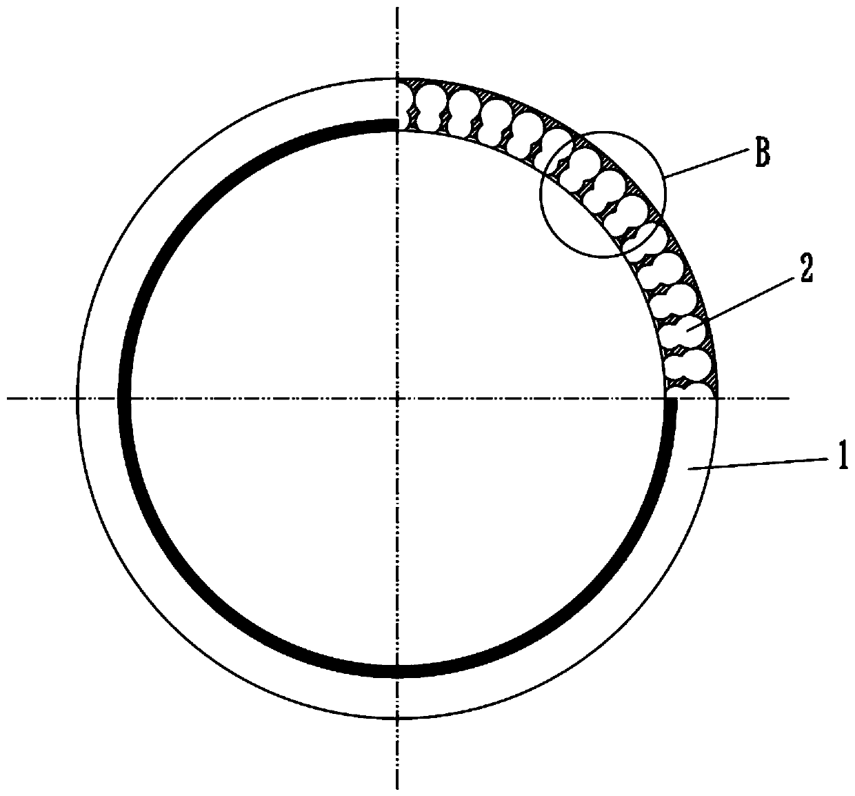 Anti-explosion safety tire