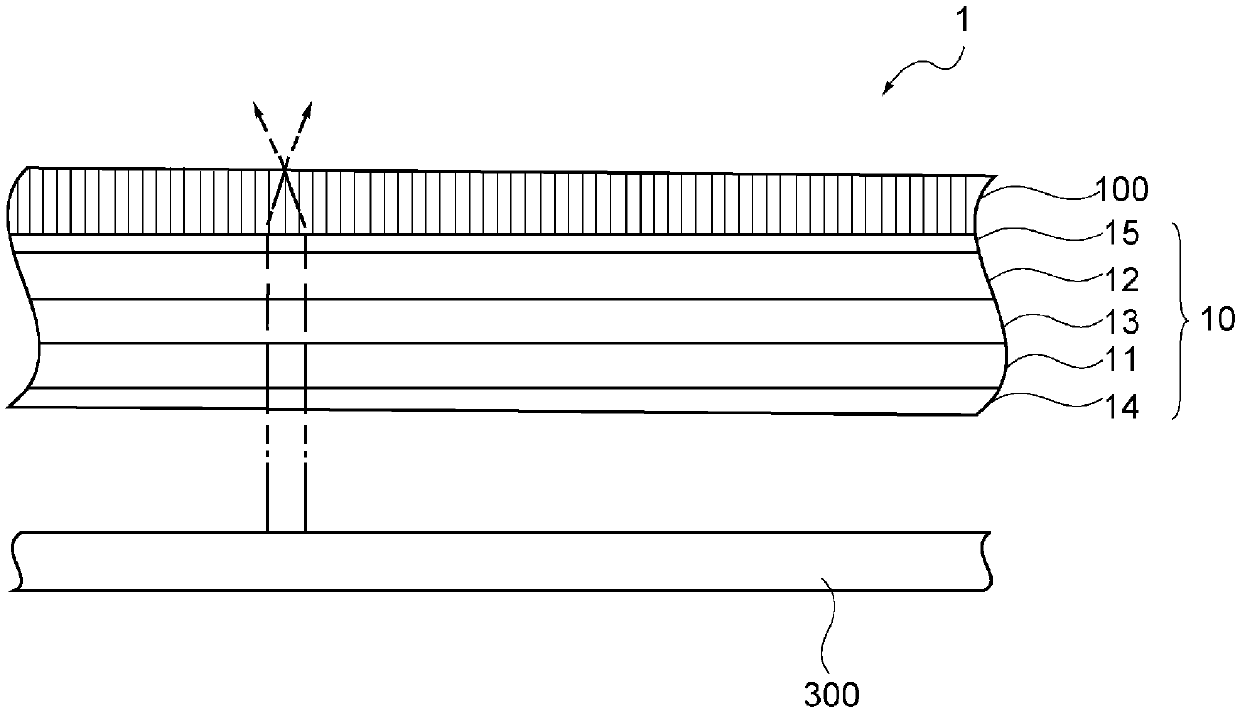 Display optical-diffusion film and display device using same