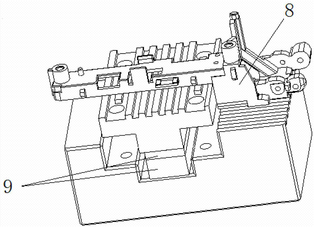 Height-adjustable universal fixture for measurement of externally-installed parts of digital cameras