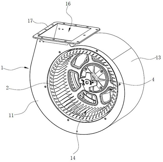 Method for generating volute profile, volute, fan system and range hood