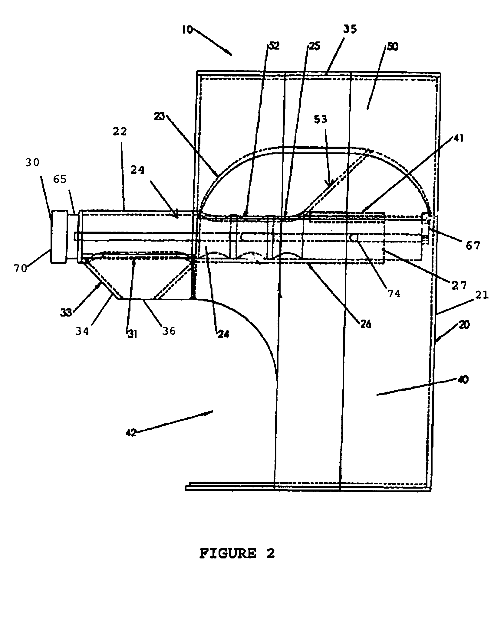 Powder food dispenser