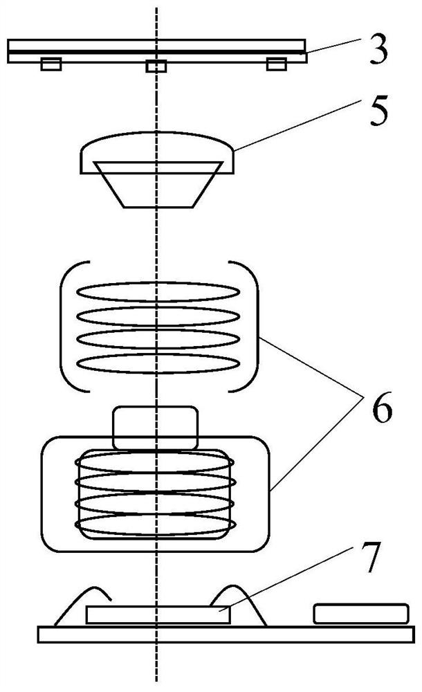 Camera optical axis correction device and method for multiple optical components