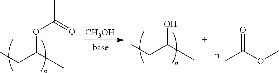 Integrated process for producing polyvinyl alcohol or a copolymer thereof and ethanol