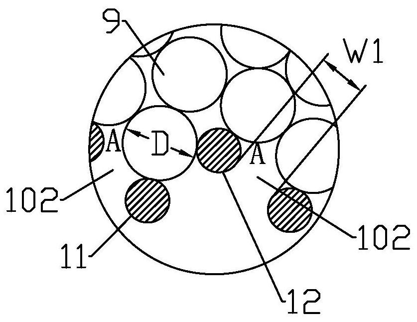 Particle combustion furnace