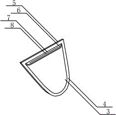 Work clothes with stethoscope disinfection device