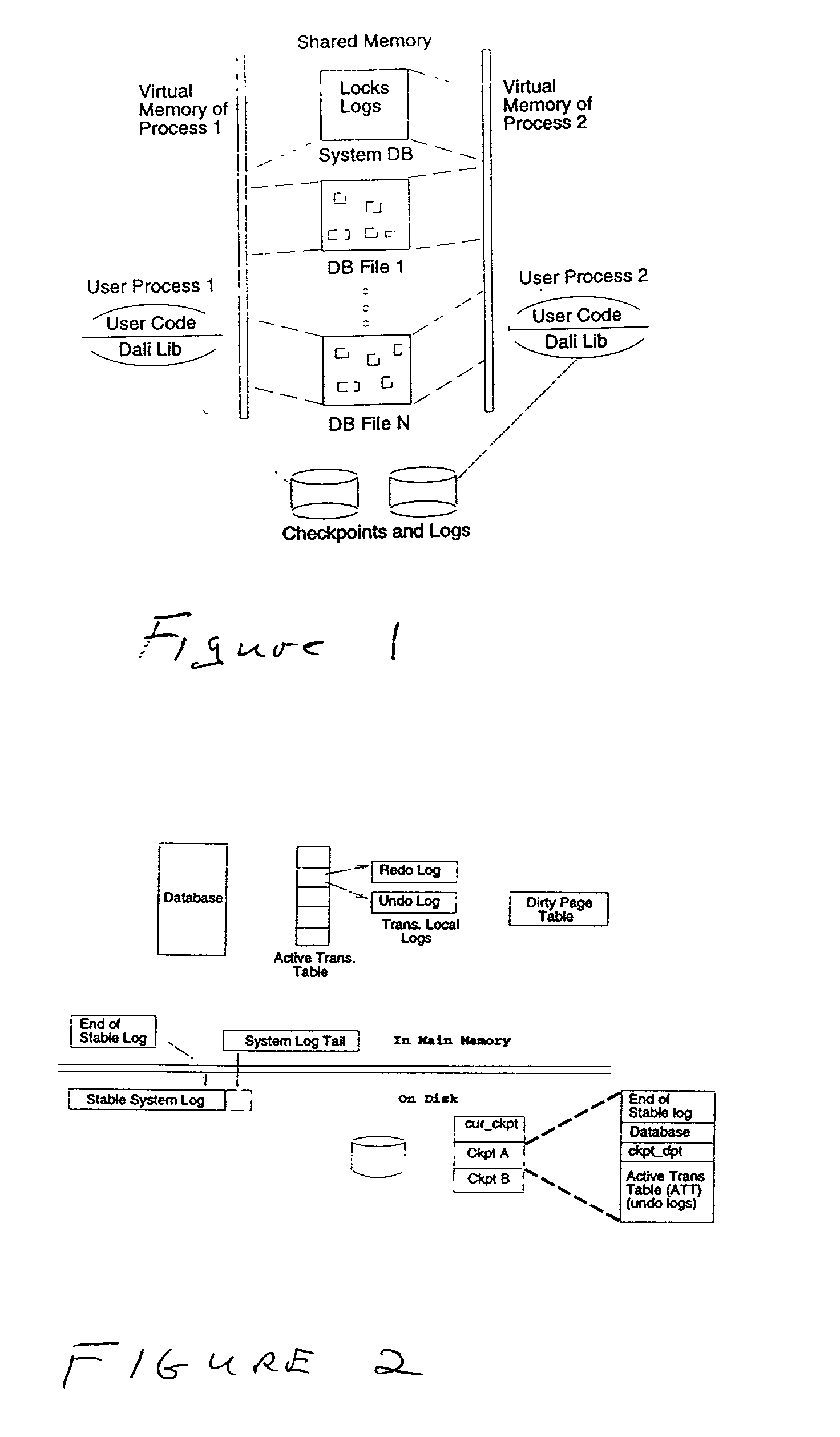 Method and apparatus for detecting and recovering from data corruption of database via read logging