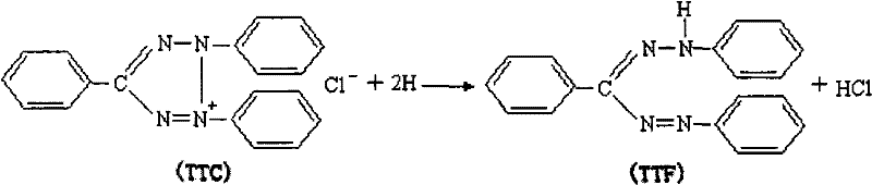 A color-developing particle indicating microbial growth and its preparation method