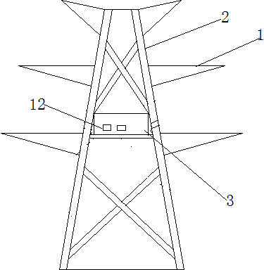 Power transmission and transformation humidity transmitting and monitoring alarm system based on the internet