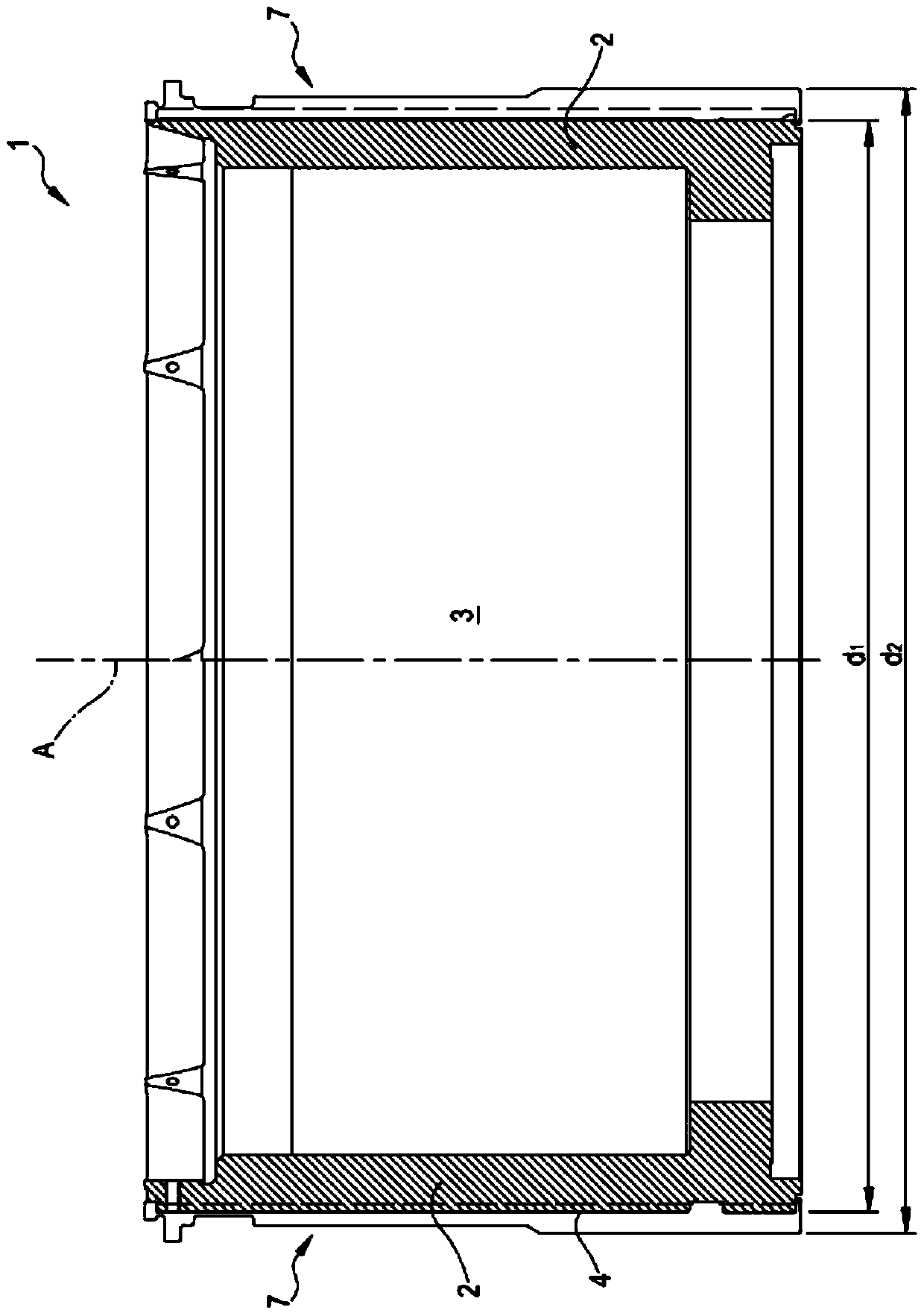 Needle cylinders for circular knitting machines