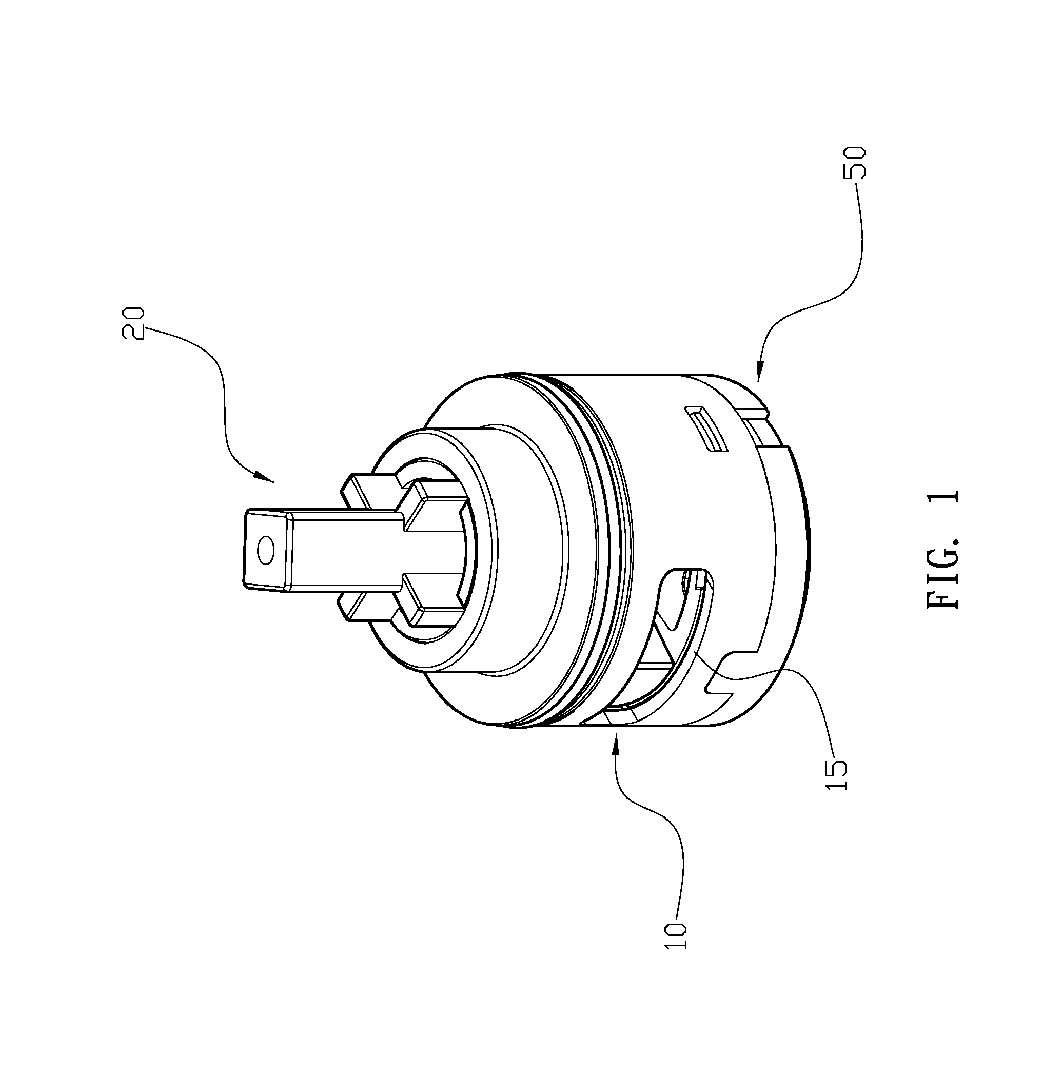 Fine ceramic control vale