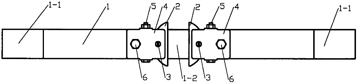 Wear-resistant hooking lock for point rails of external-locking turnout