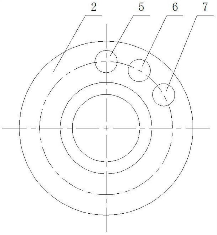 Conversion insert for abdominal drainage tube