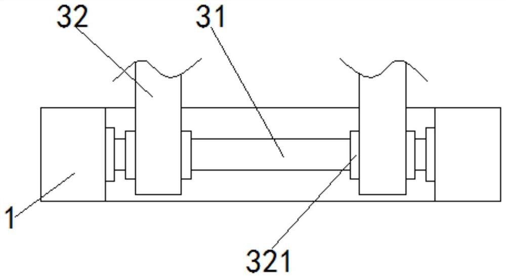 Pavement paving device for highway bridge construction