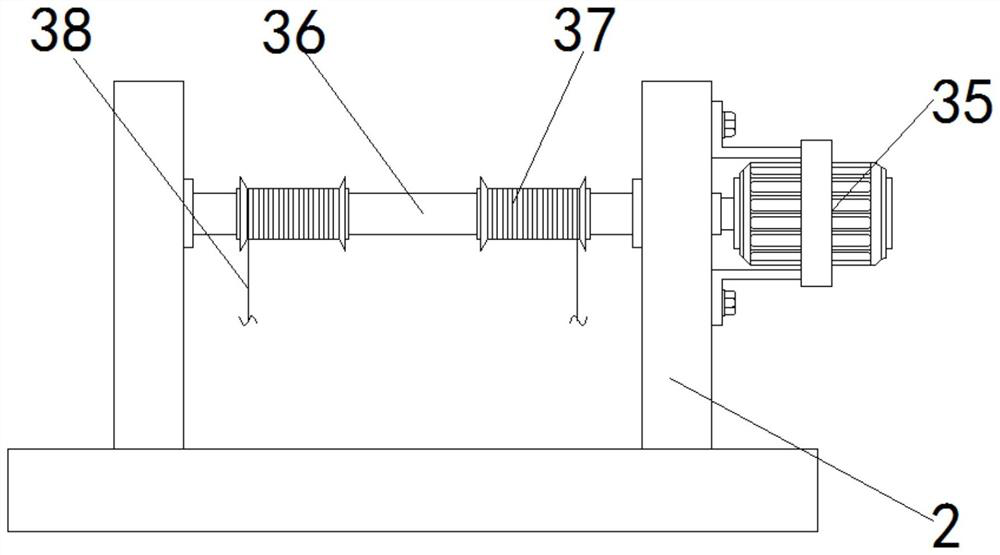 Pavement paving device for highway bridge construction