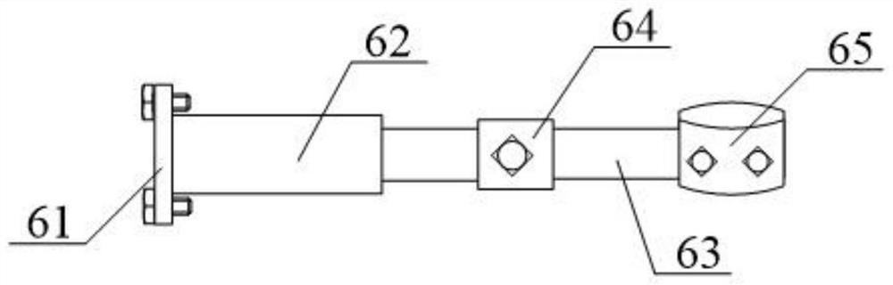 Pouring machine provided with protection mechanism and used for cement culvert pipe manufacturing and pouring method