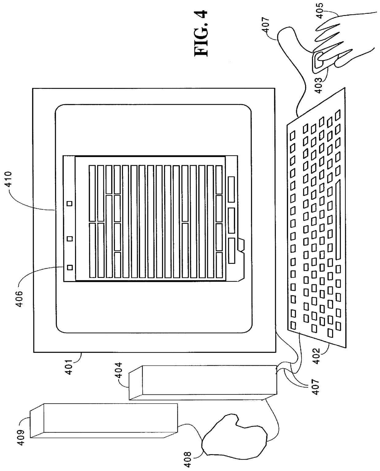 Memory map computer control system for programmable ICS