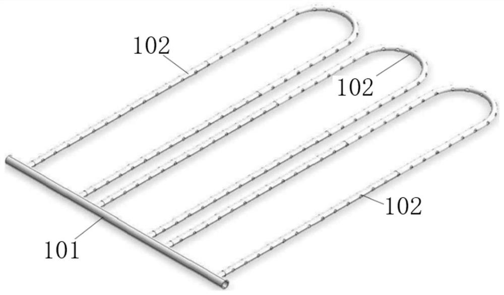 Ground fracture site hazard simulation device and method considering underground water