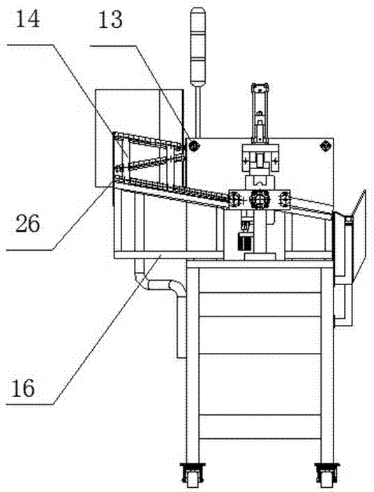 Rapid expanding machine for circular tube end