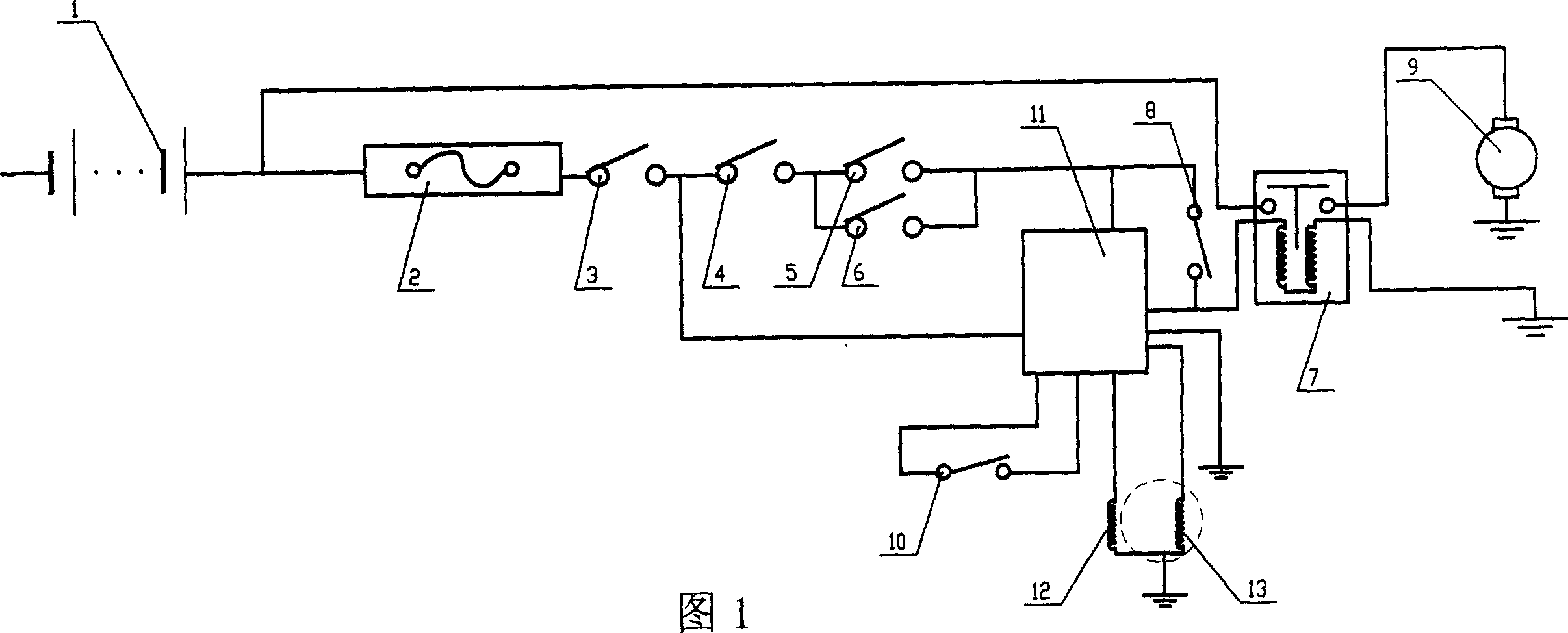 Idling-less control device for engine of motor vehicle