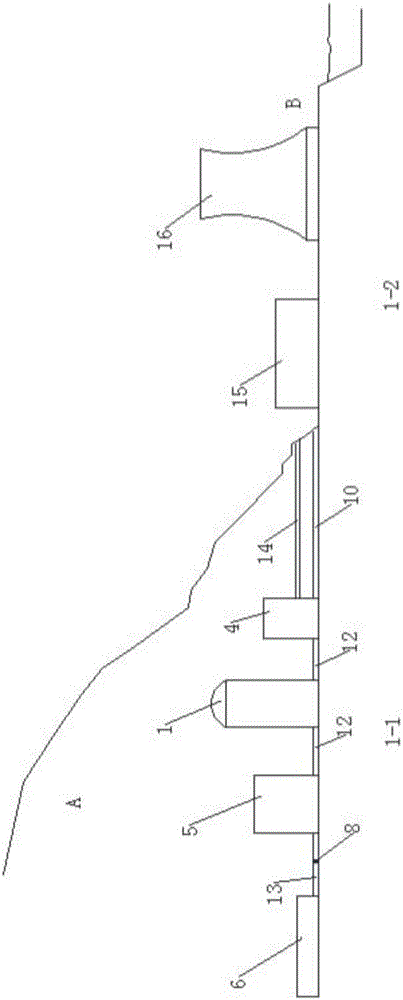 Underground nuclear power plant having low-and-intermediate-level radioactive waste disposal site