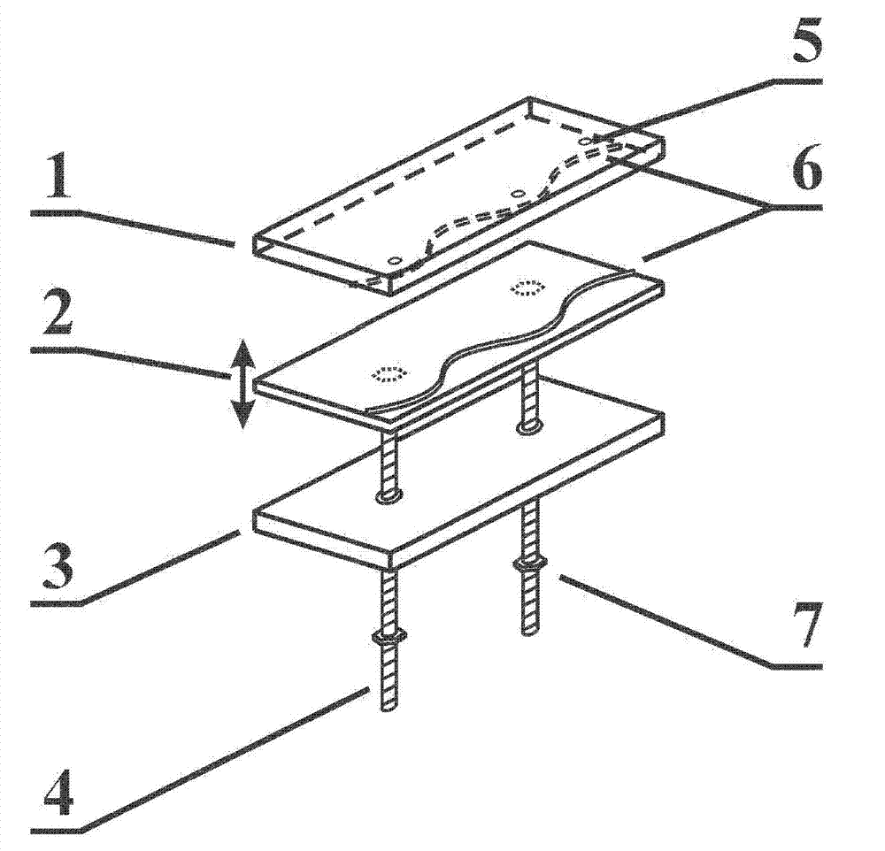 Interface generation device for shock tube experimental study