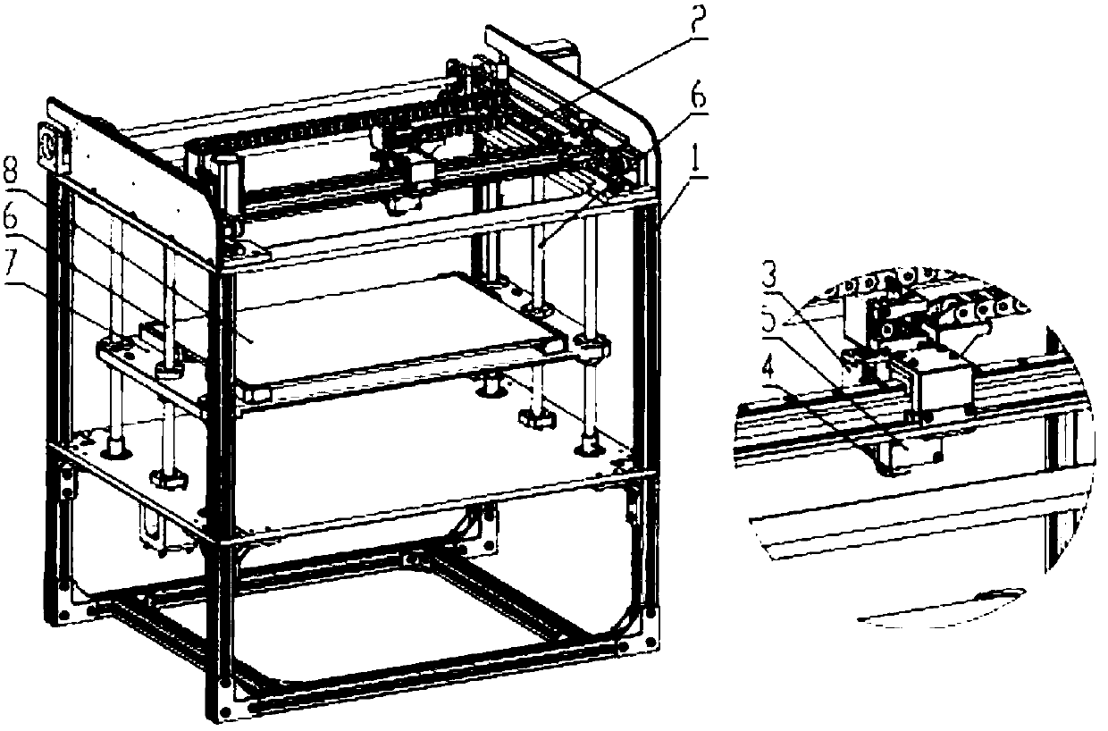 Additive substrate plane distortion compensating method