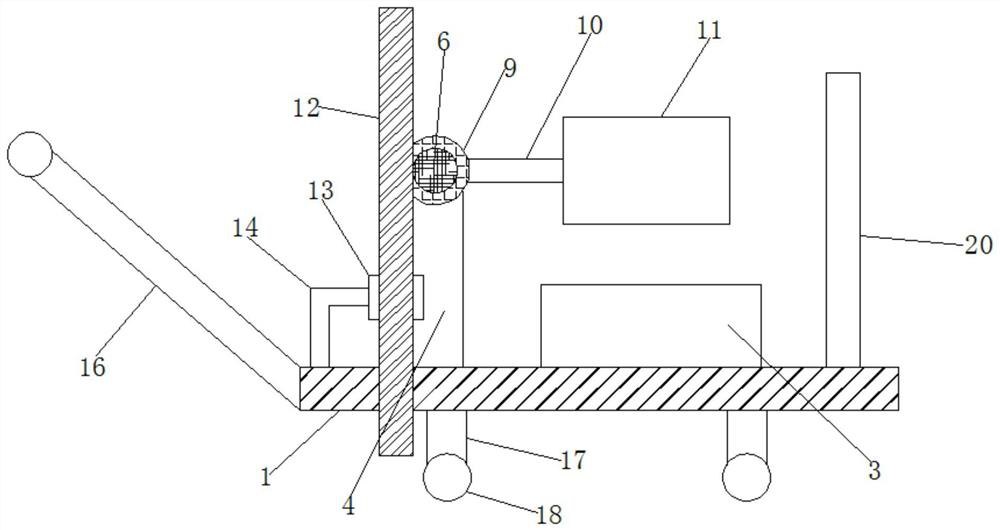 A barrel-shaped container handling device