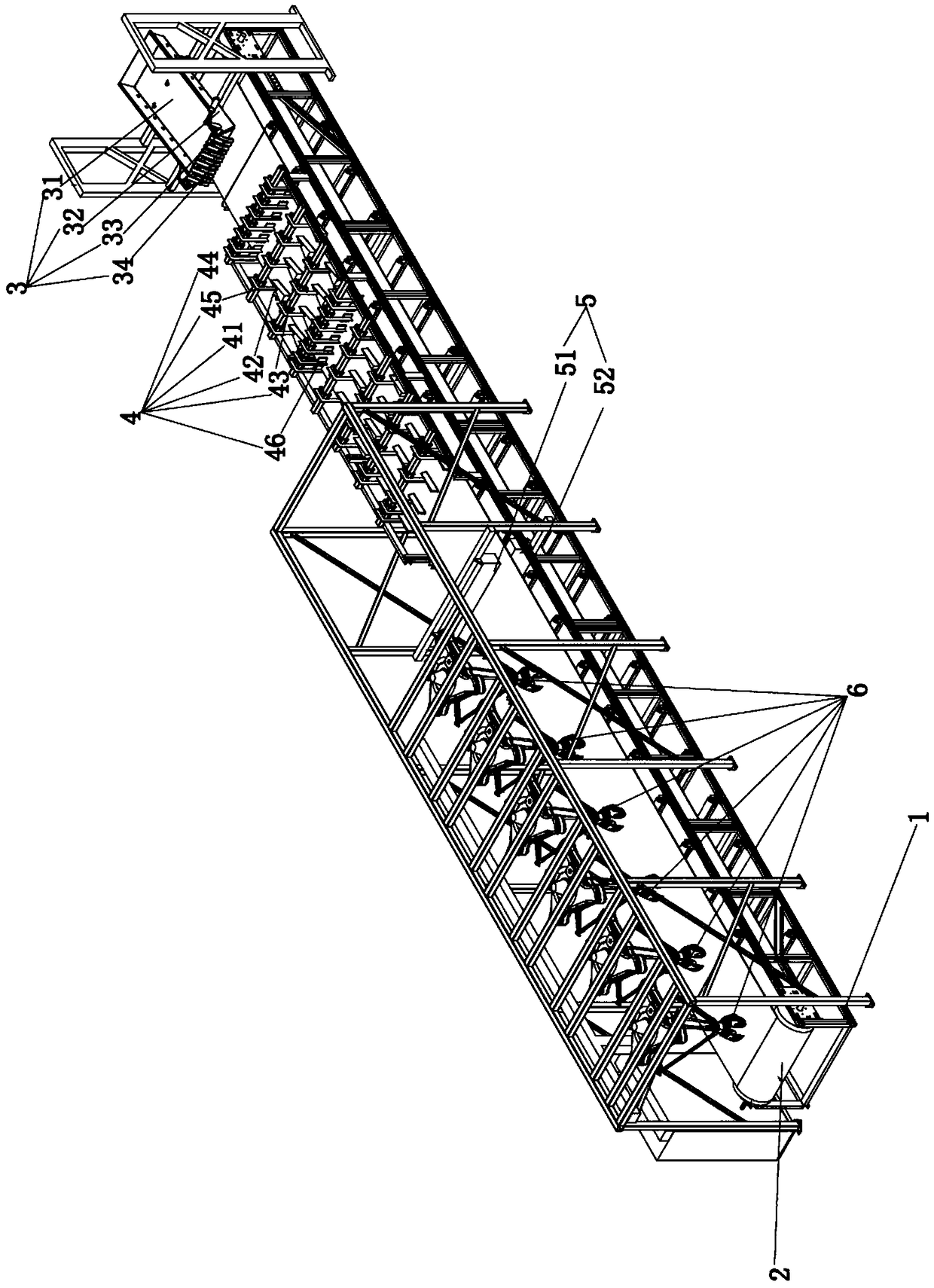 Sorting system for coal gangues