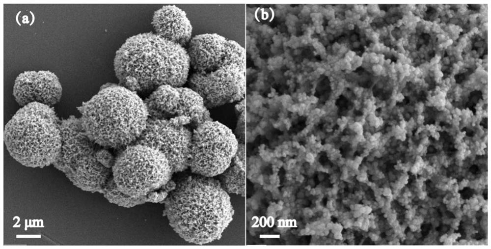 A kind of double metal selenide material wrapped in graphene and its preparation method and application