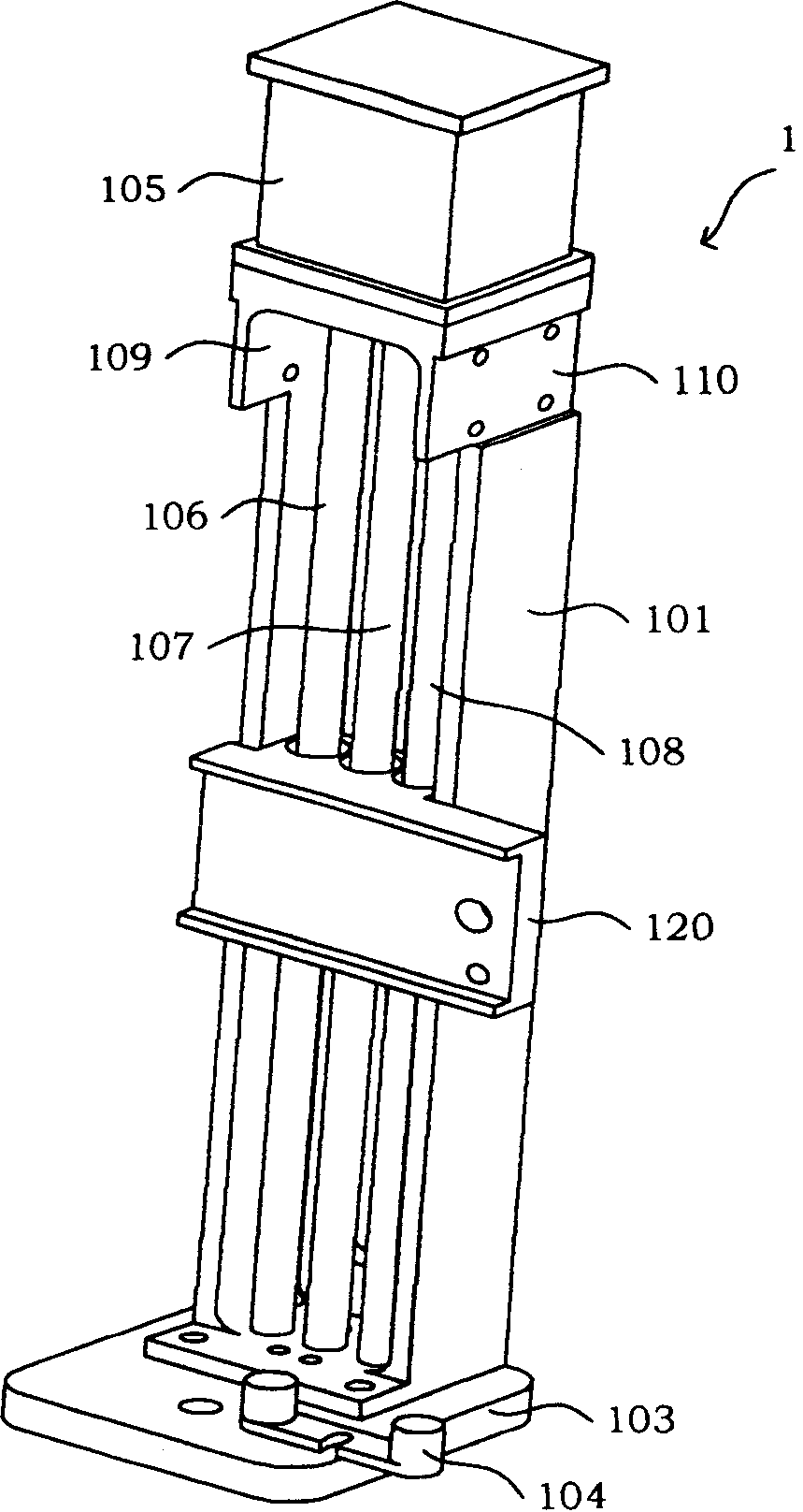 Modular orthopedic robot for auxiliary intra medullary nail far-end locking