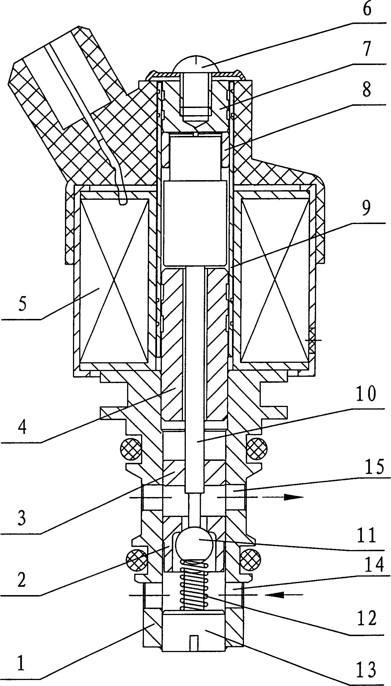 Compressed natural gas injector