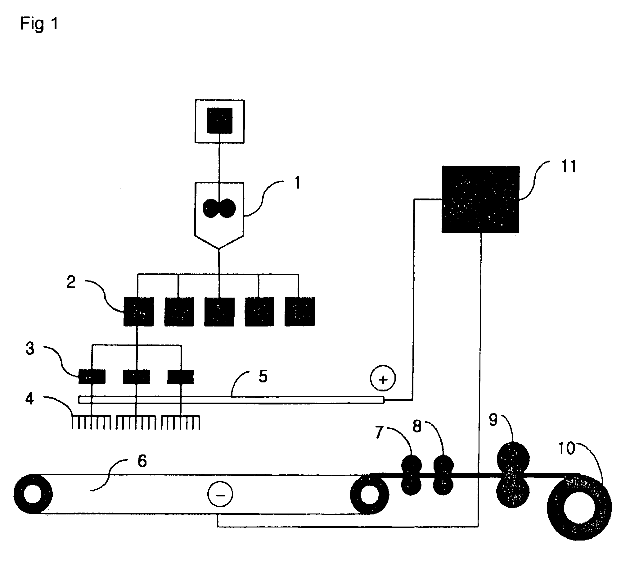 Electronic spinning apparatus