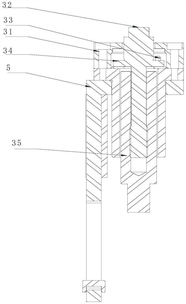 Automatic dismounting mechanism for test fixture