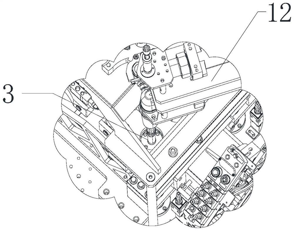 Automatic dismounting mechanism for test fixture