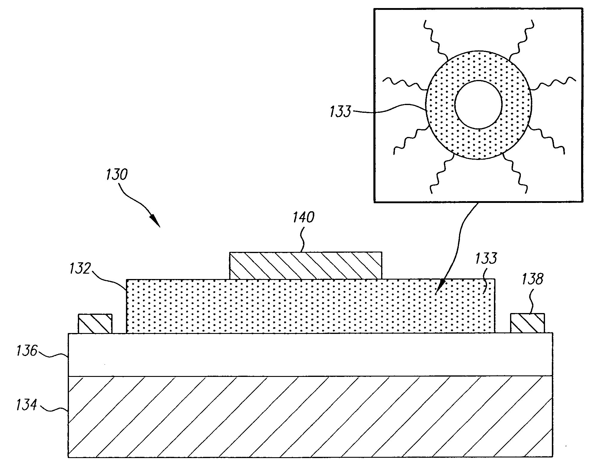 Color electro-luminescent display with improved efficiency