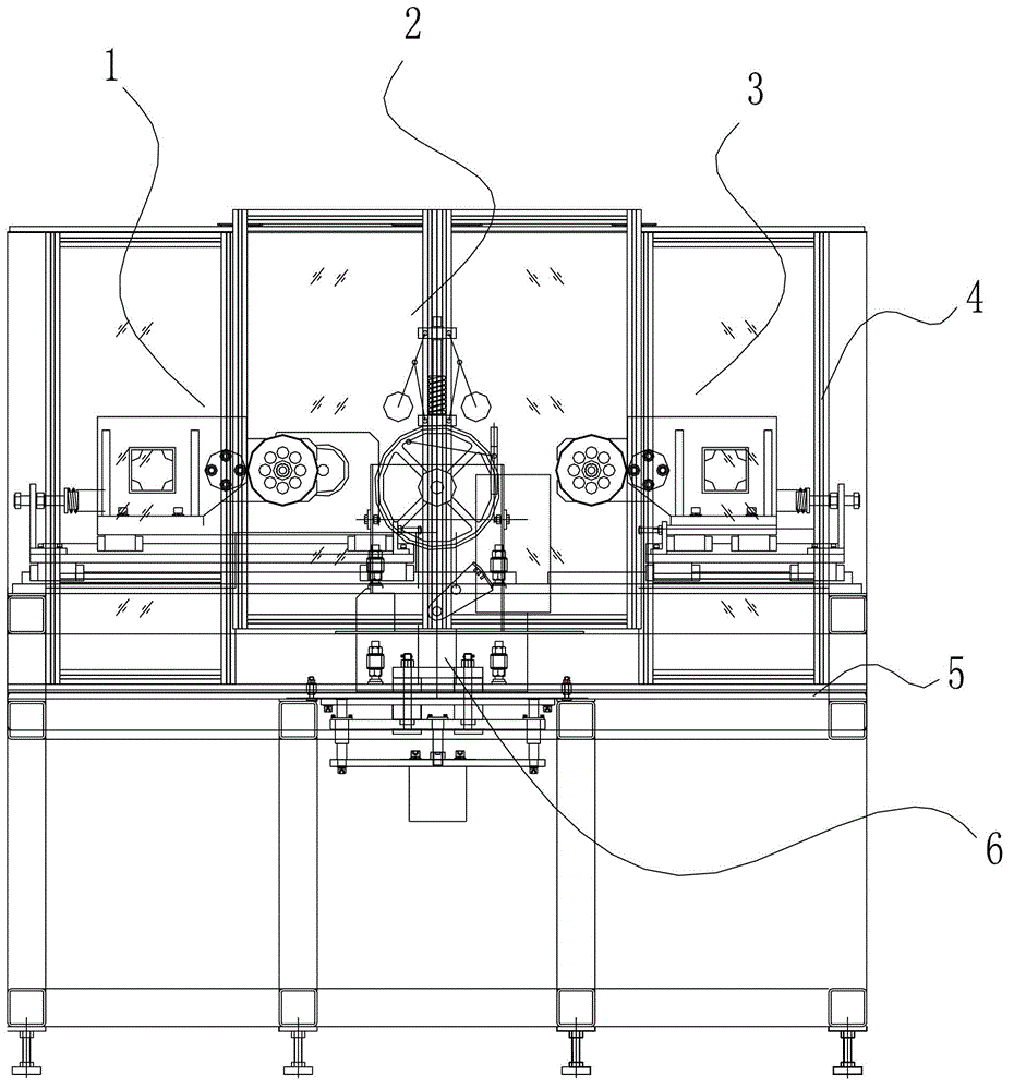 Speed limiter test table for elevator and testing system thereof