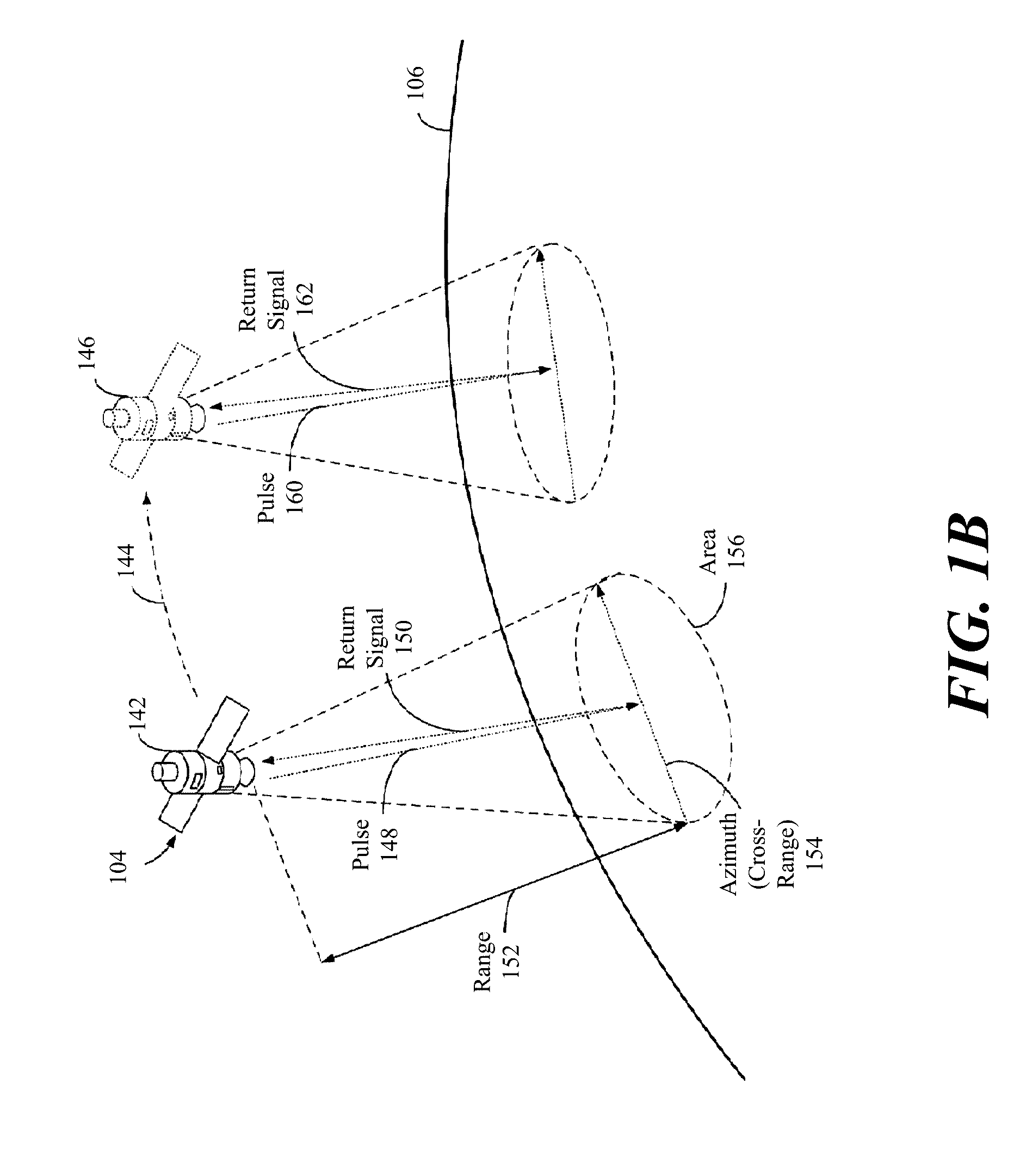 Phase calibration of a stepped-chirp signal for a synthetic aperture radar