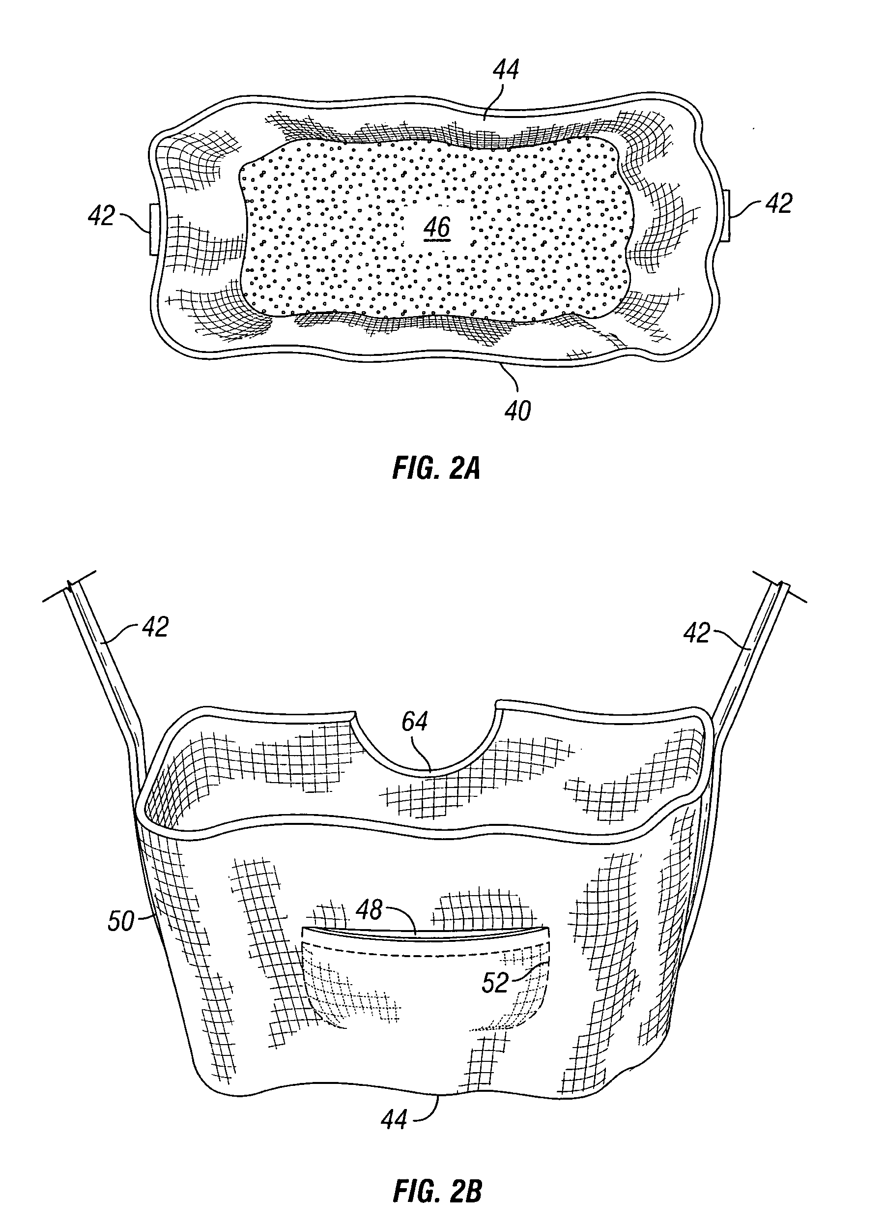 Support for edematous scrotum