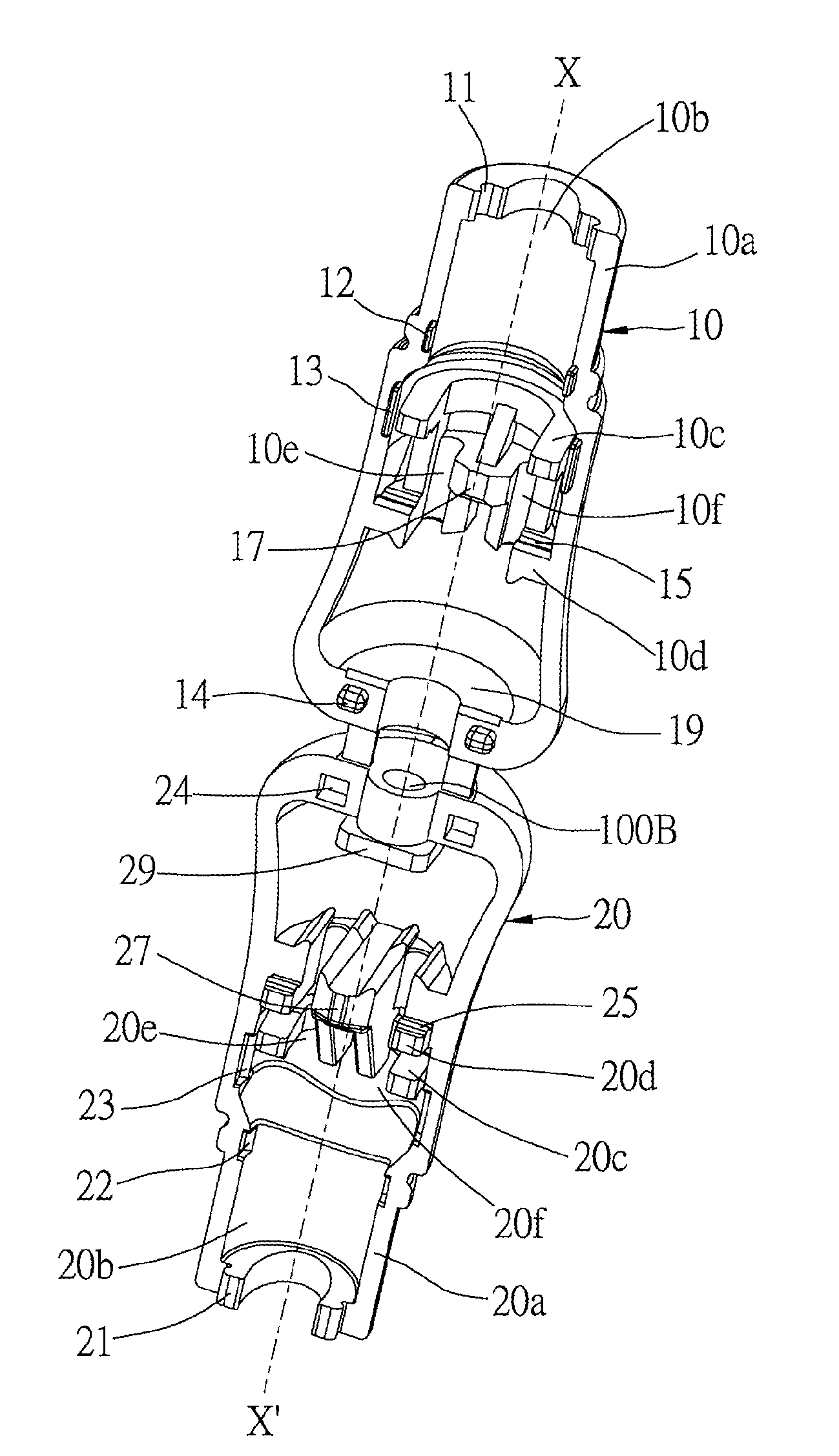 Safety cord release of window covering