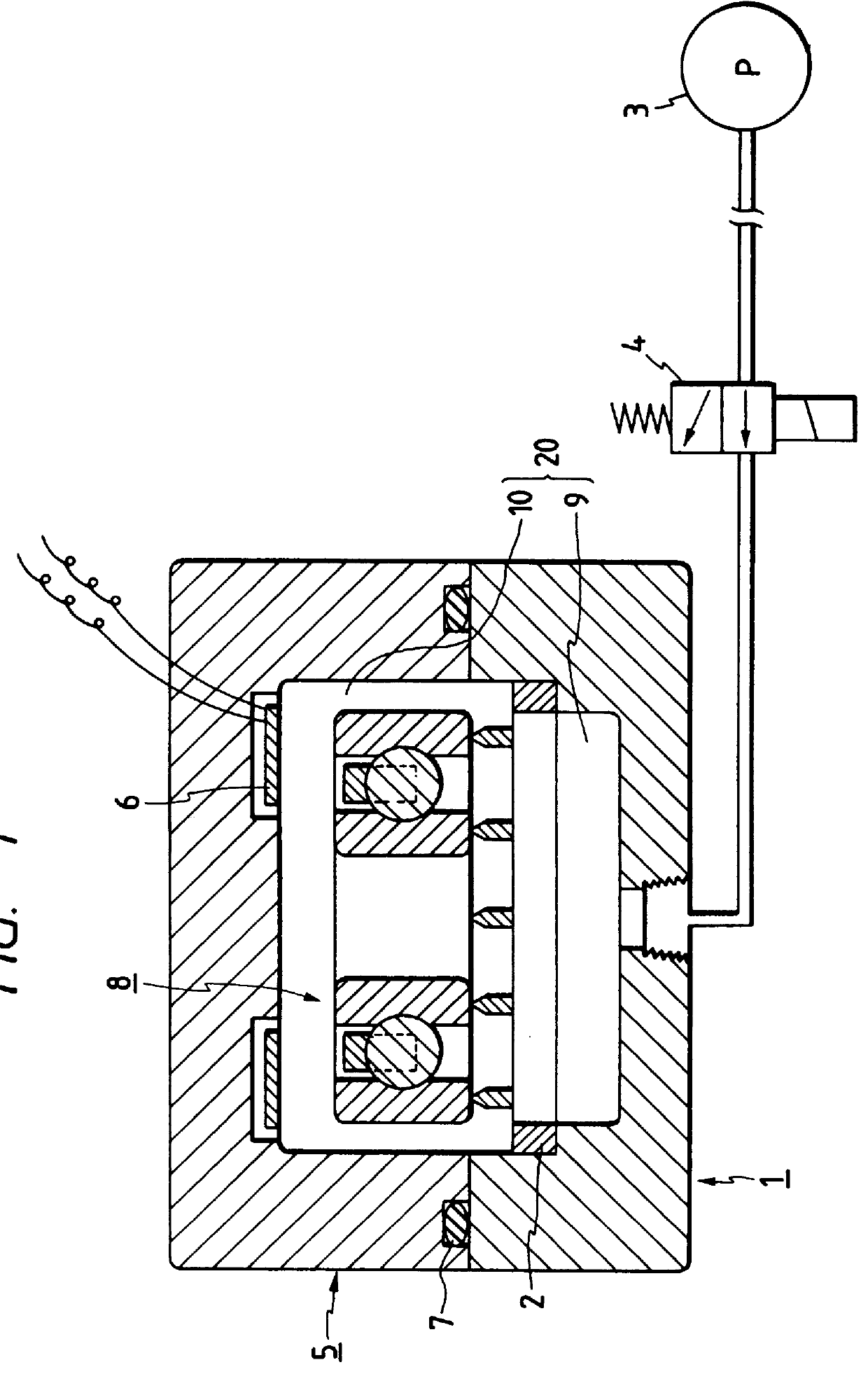 Method and apparatus for drying bearing