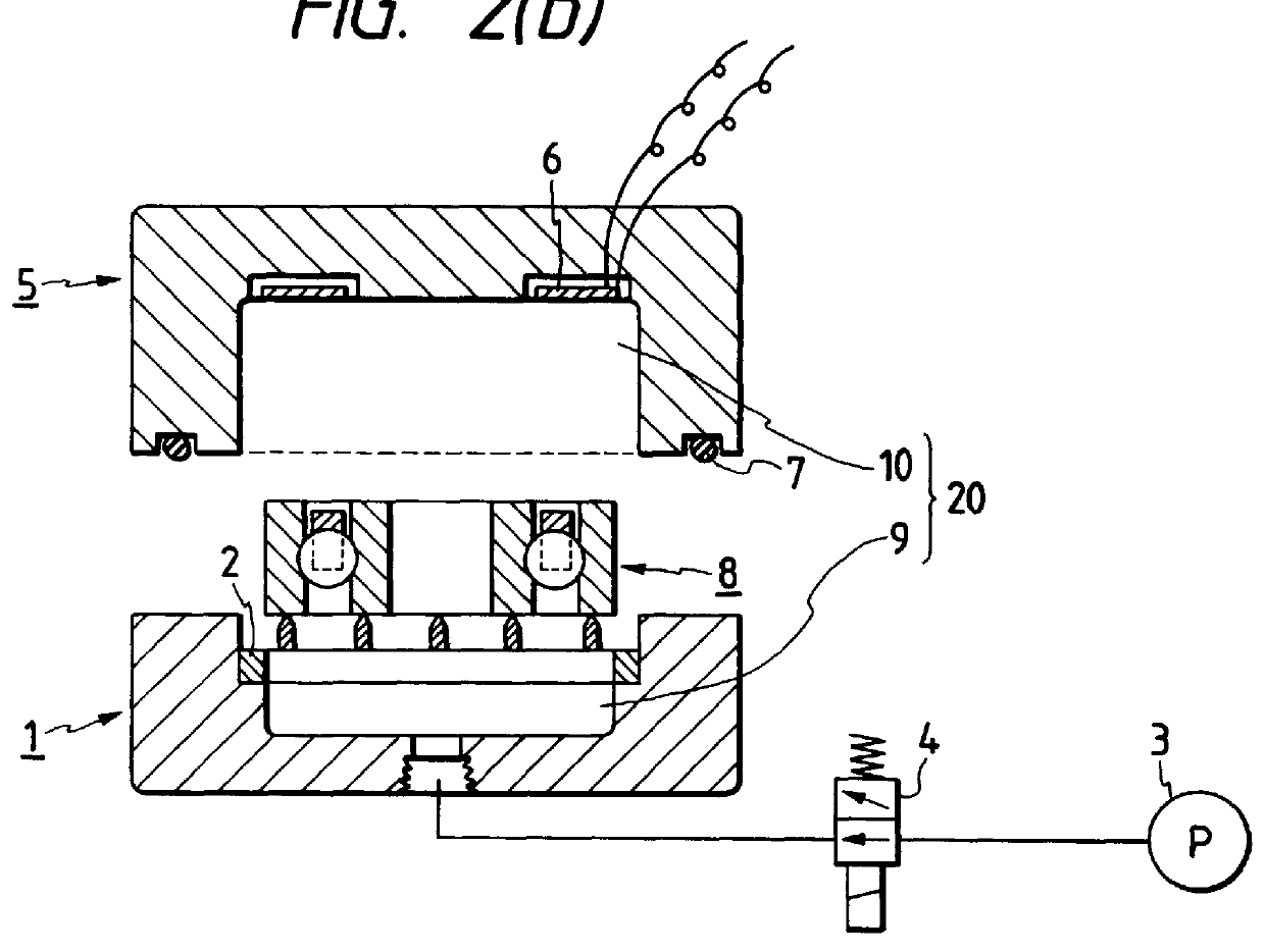 Method and apparatus for drying bearing