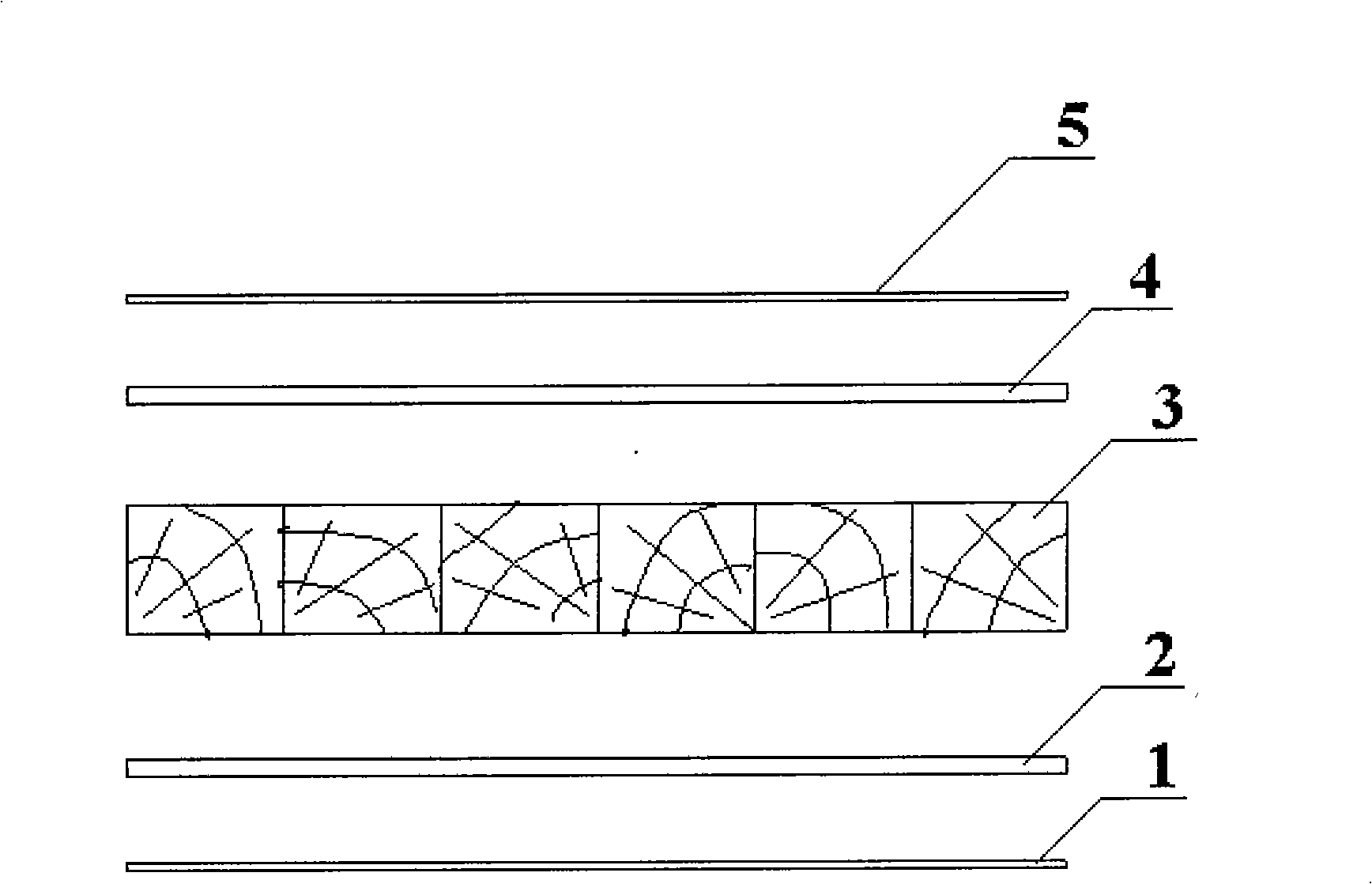 Preparation method for composite inflaming retarding core-board