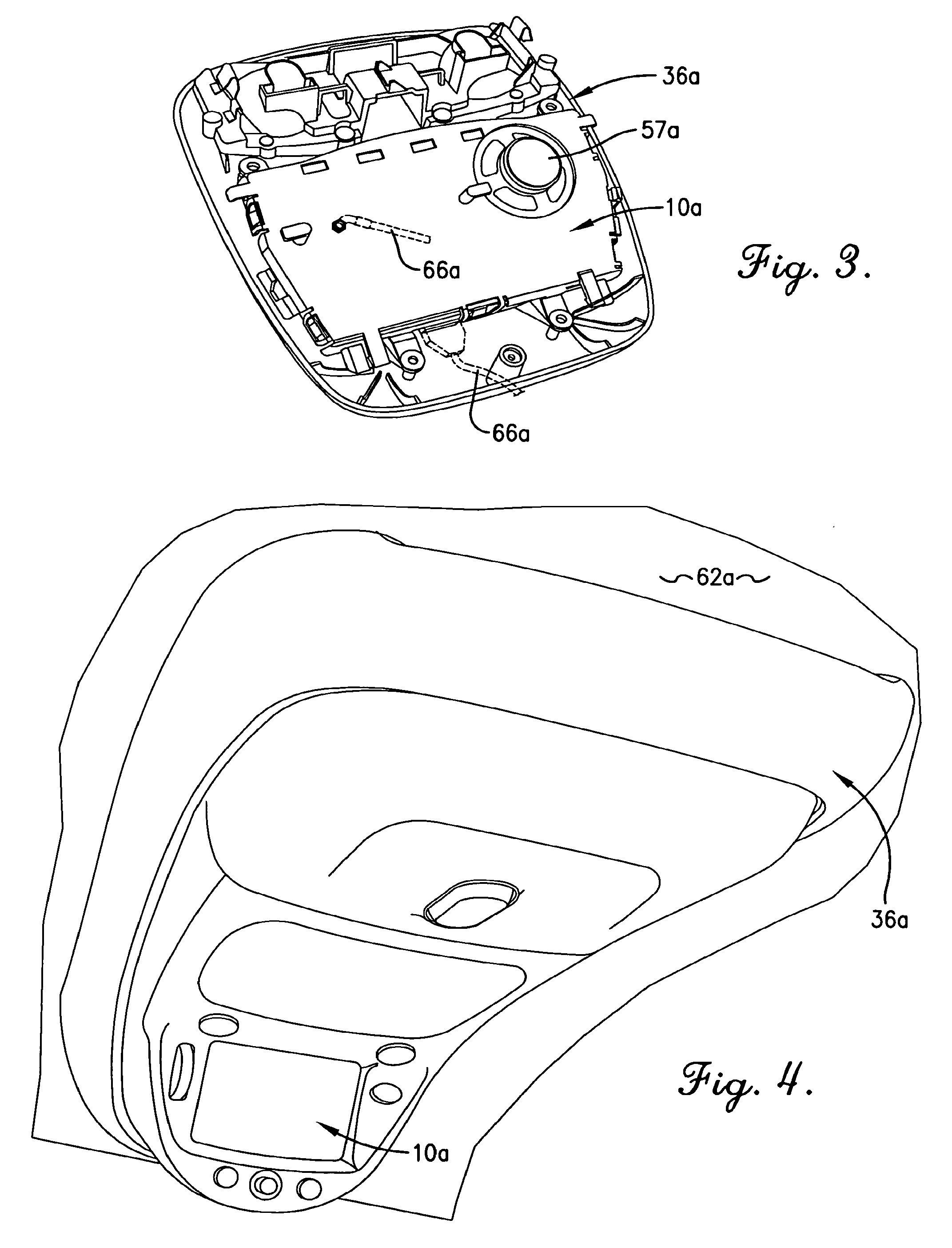 Navigational device for installation in a vehicle and a method for doing same