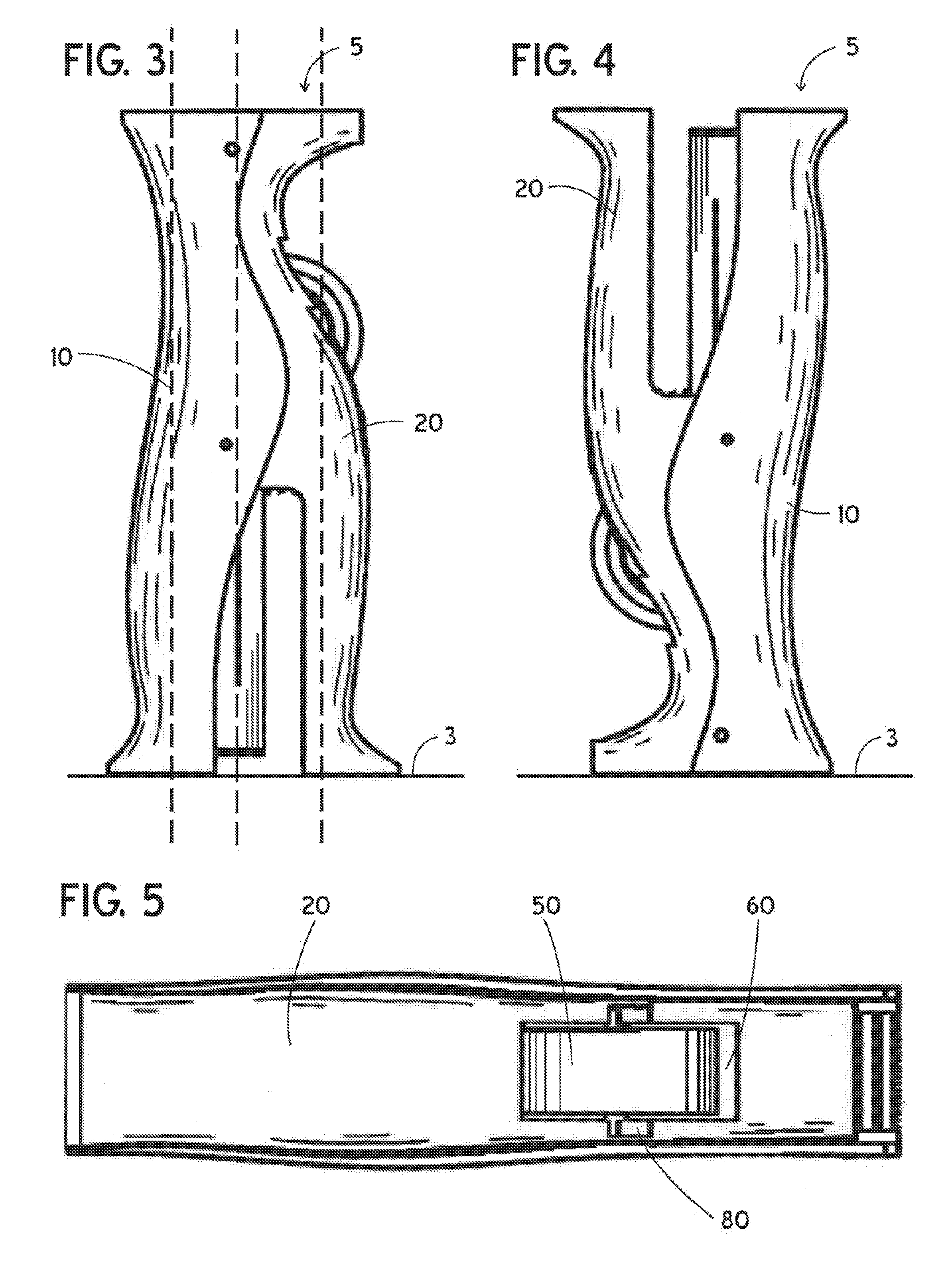 Vertically standing stapler and tape dispensing device