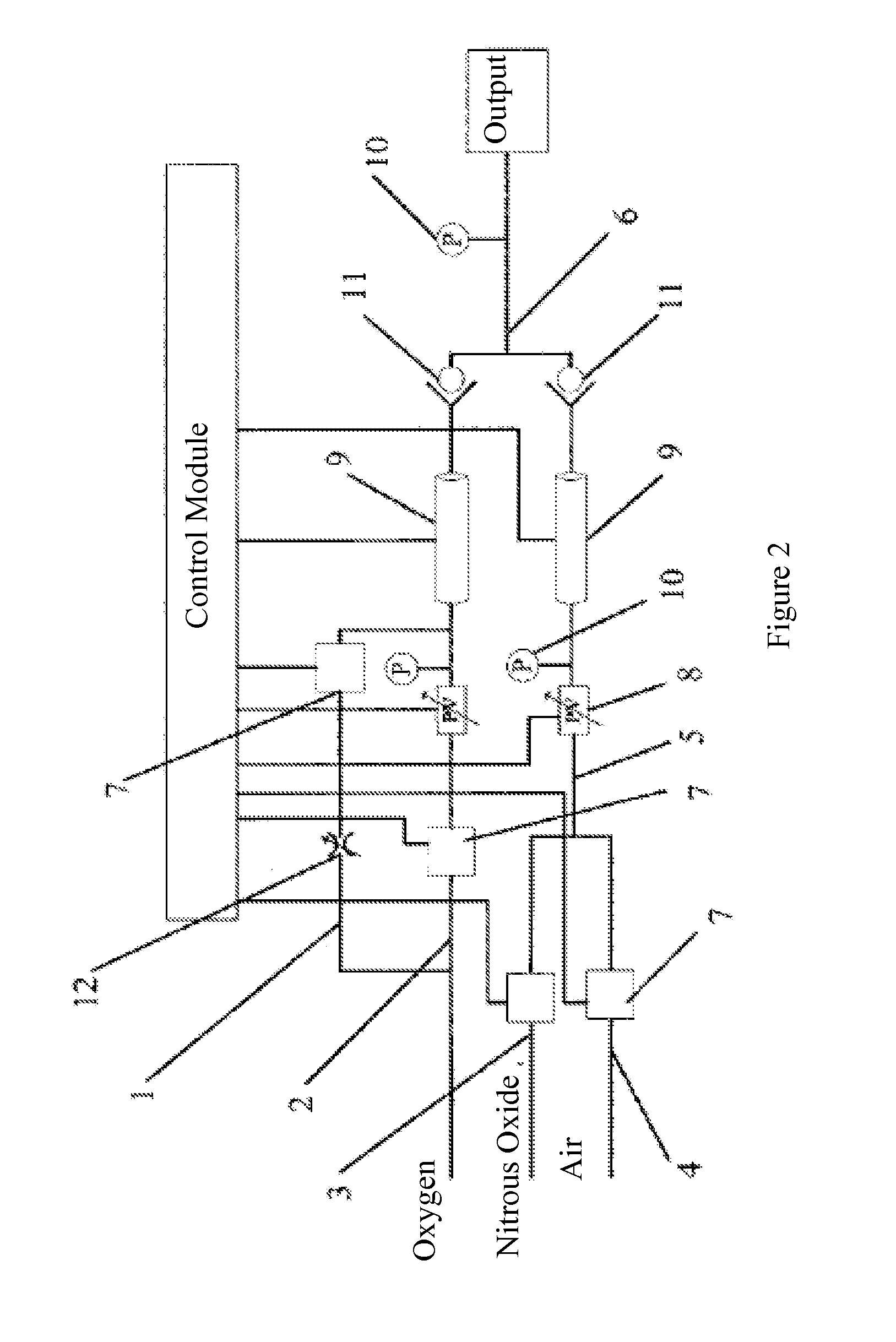 Electronic flow monitor, control method and anesthesia machine