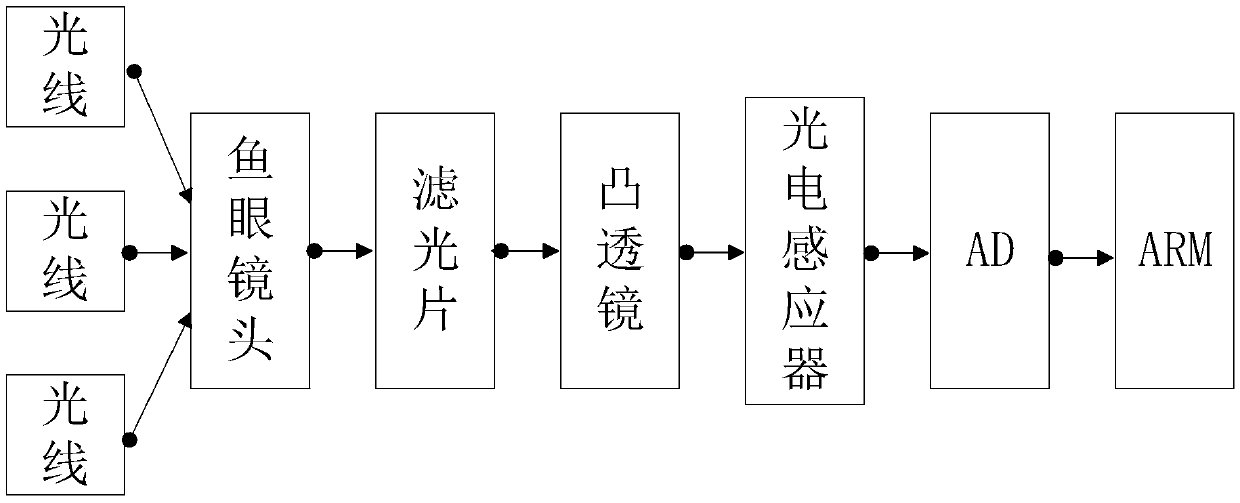 Detection method of leaf area index