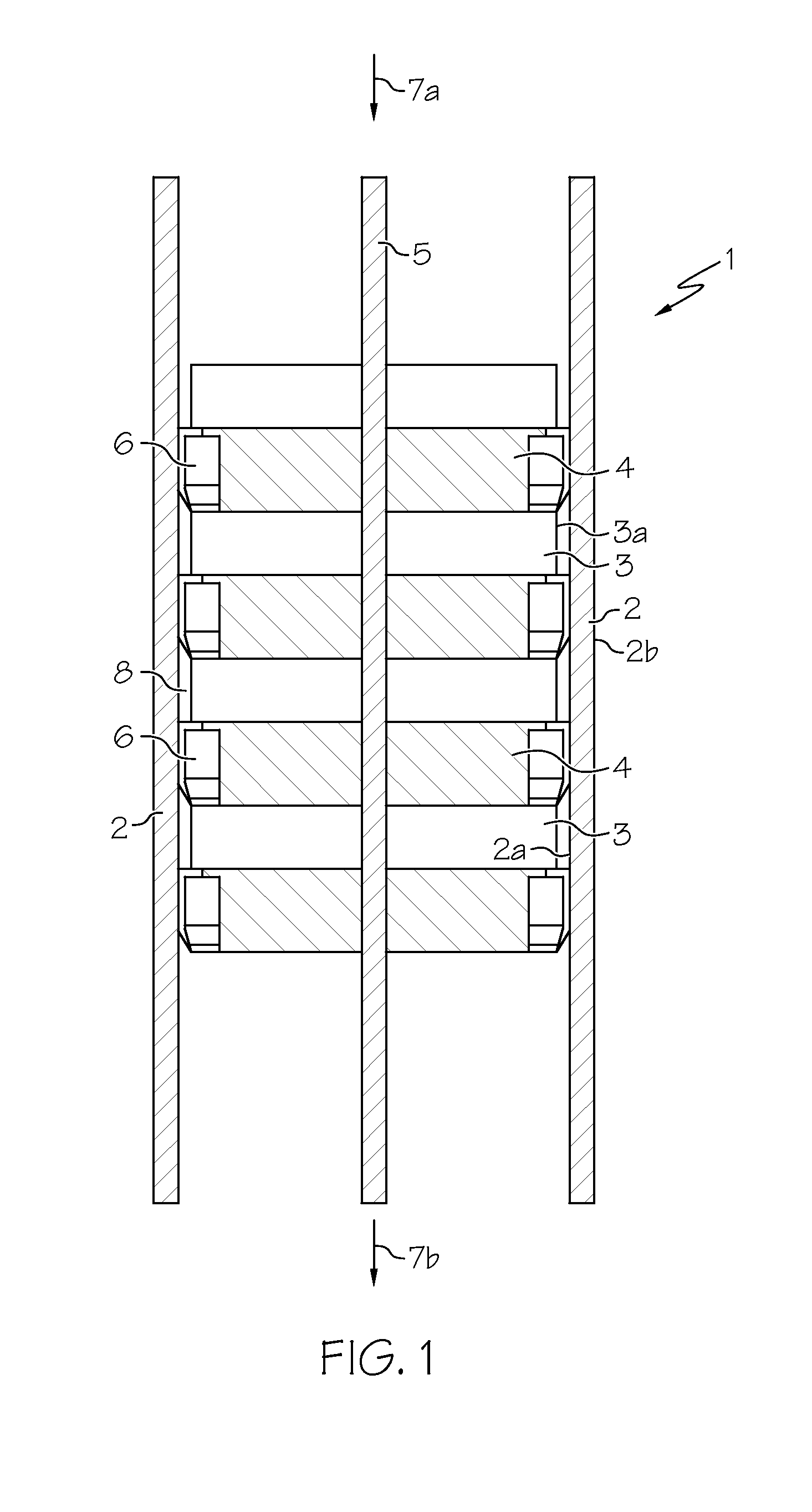 Stackable structural reactors