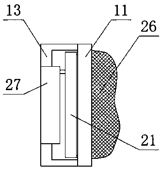 Anti-blocking water feeding device for recycling peeling wastewater of paper mill