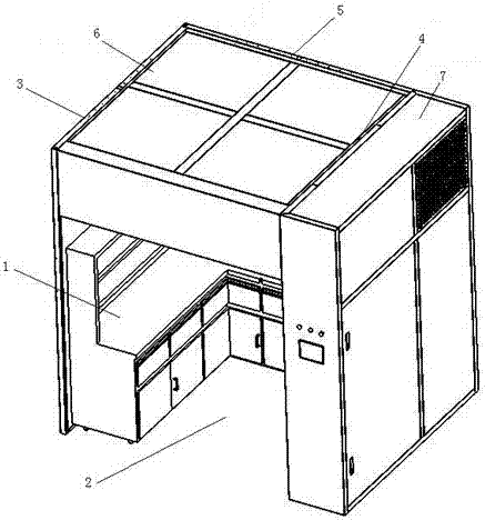 Intravenous injection dosing room and its automatic control system